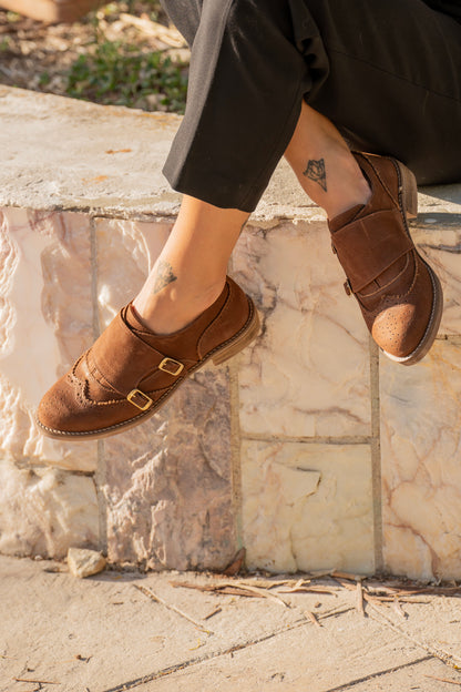 Wingtip Oxfords (Brogues) with a Monk Strap