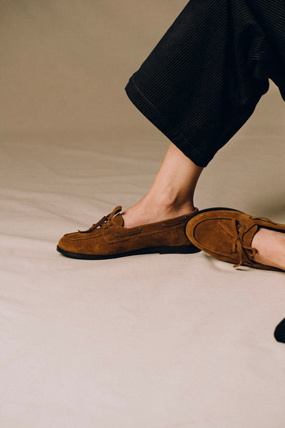 Everyday Suede Boat Shoes