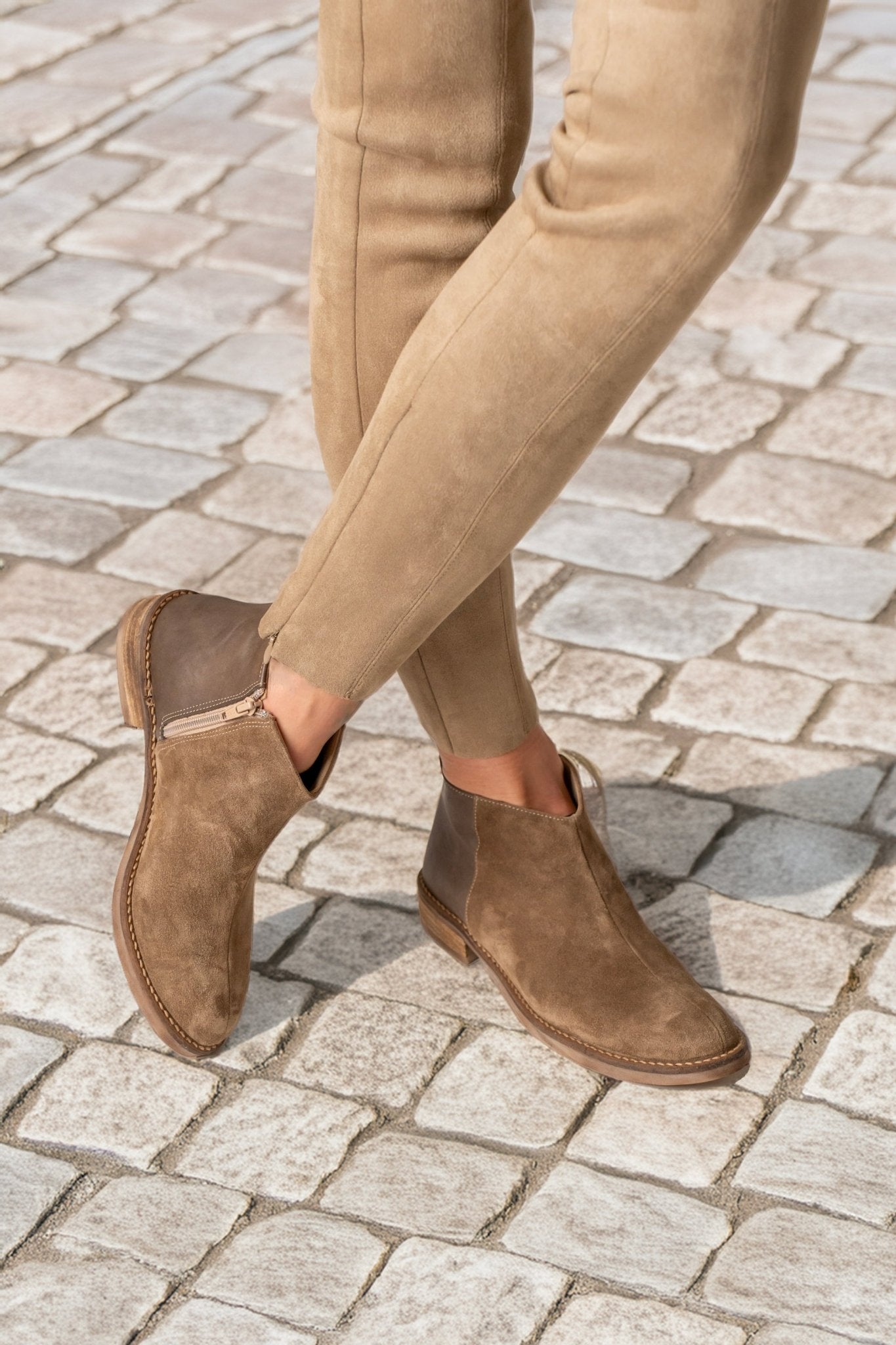 The Workshop - Ankle Boots with Zipper