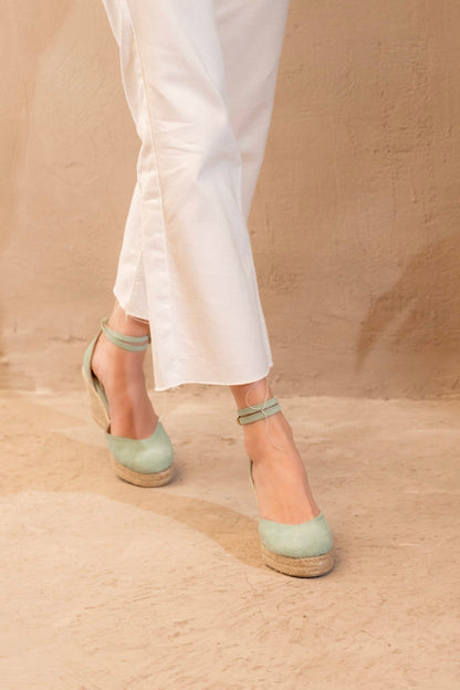 The Workshop - Closed - Toe Espadrille Wedges
